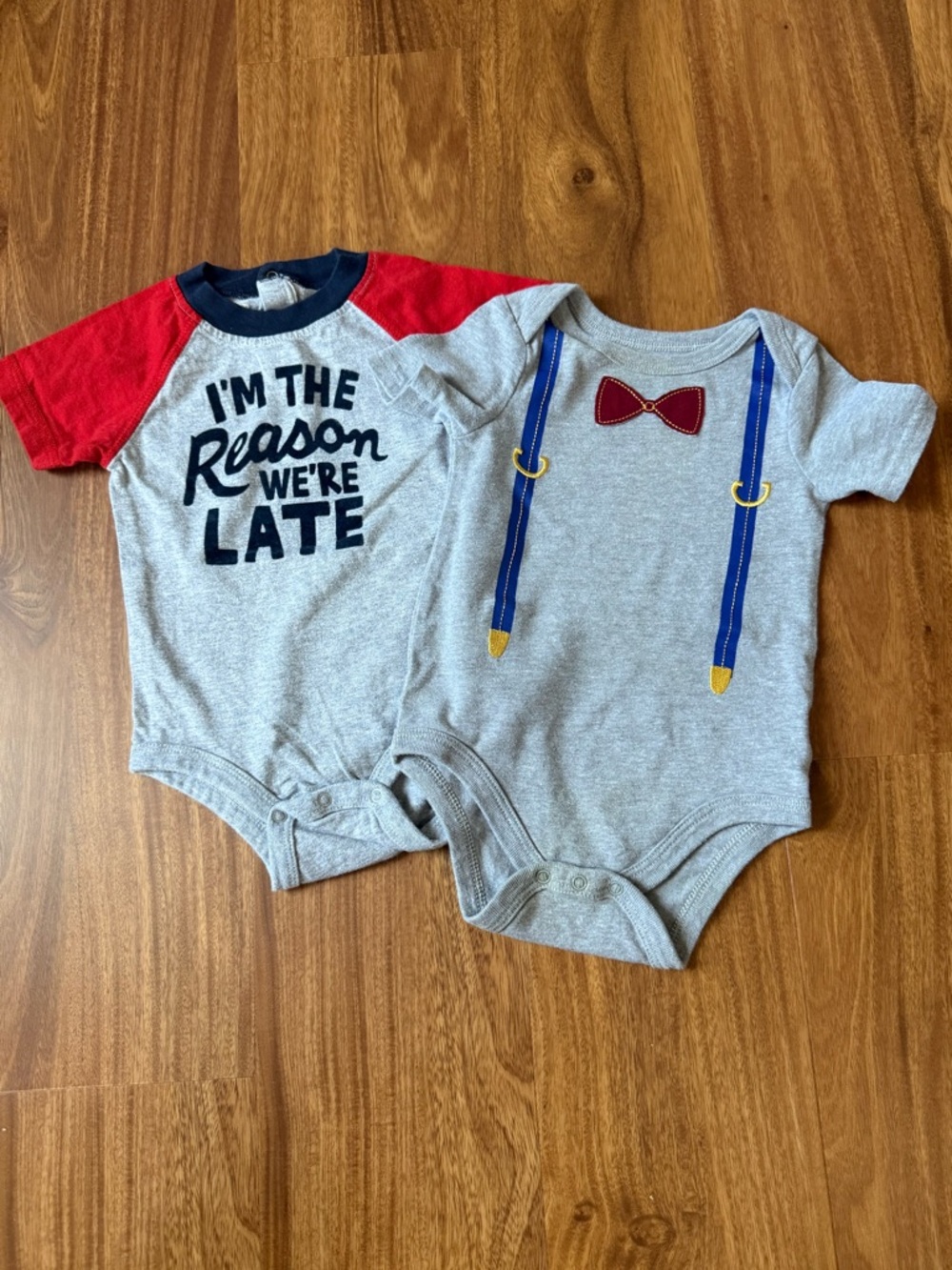 Graphic Baby Onesie Duo